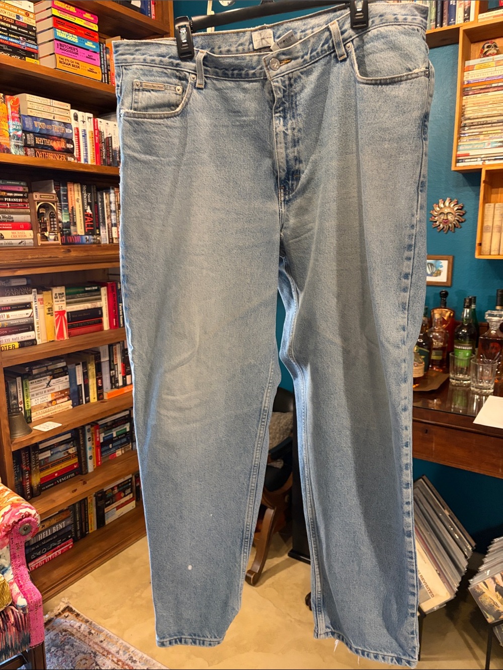 Calvin Klein Jeans Relaxed Light Blue Denim Jeans